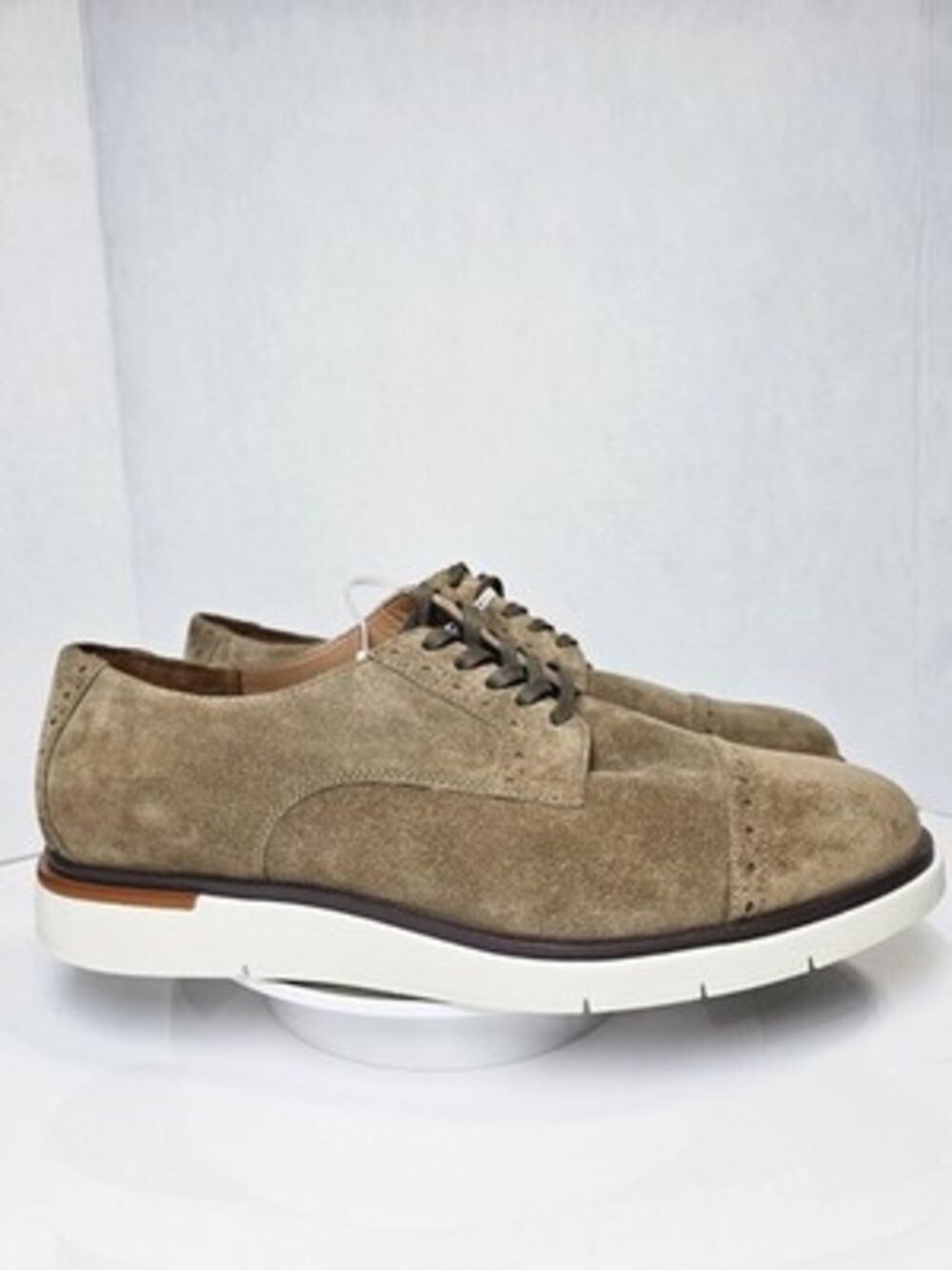 Allen Edmonds Caleb 7357 Tobacco Suede Derby Men’s 9 EEE New